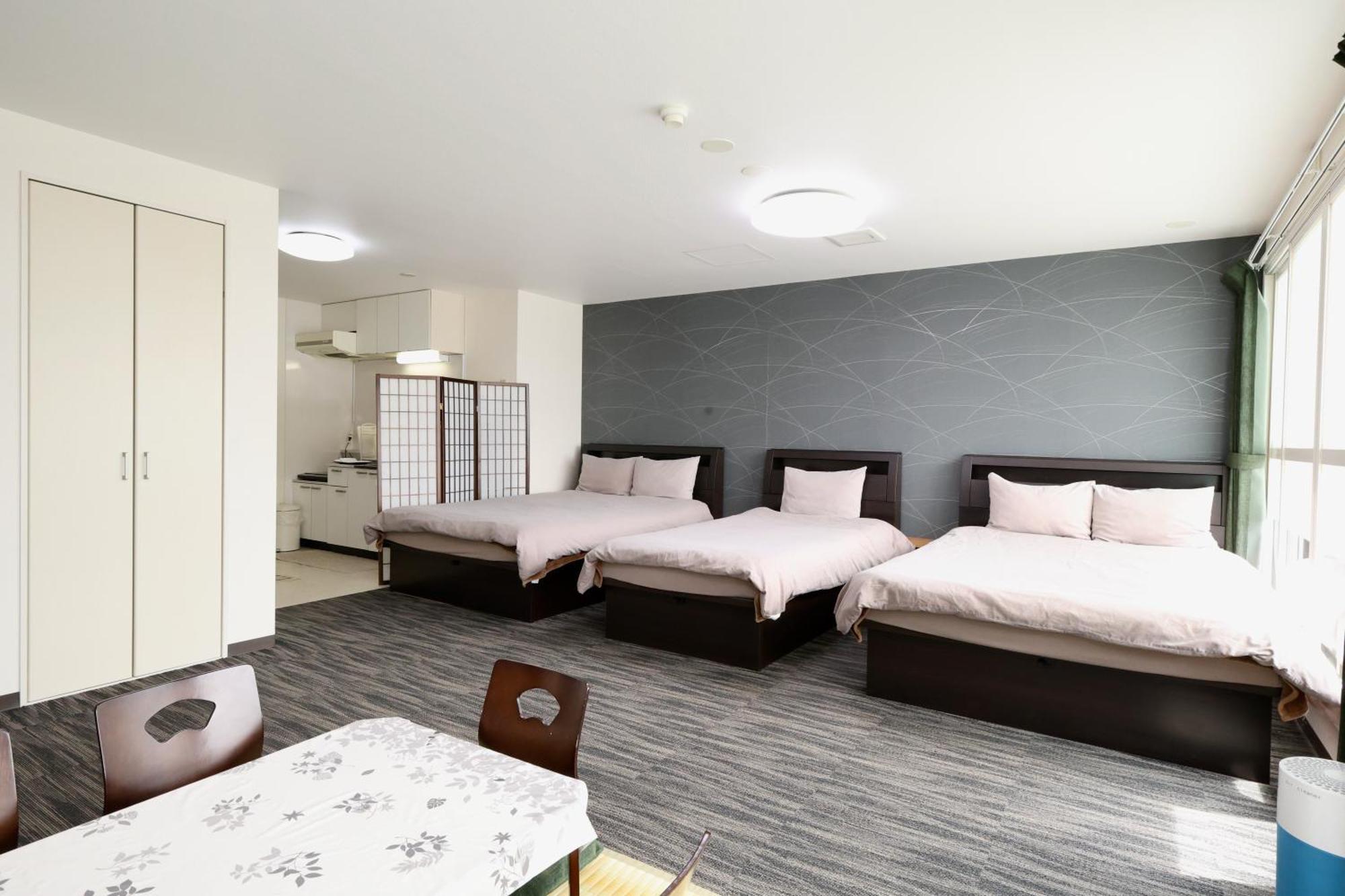 Apartment Susukino Hakuhou Building Sapporo Bagian luar foto