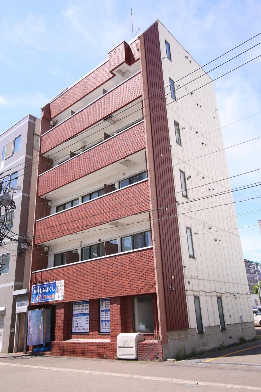 Apartment Susukino Hakuhou Building Sapporo Bagian luar foto